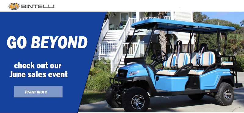 Bintelli Golf Cart Sales Event